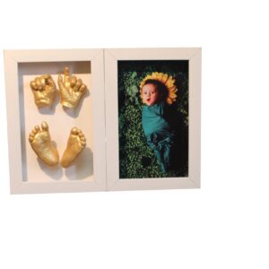 4 Cast KIT with 2D 4 Prints with Frame